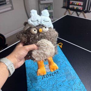 Jellycat Audrey Hootsoftly Owl New With Tags